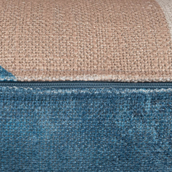 Scatter Box | Mid Century Geo Cushion | 45x45cm | Blue