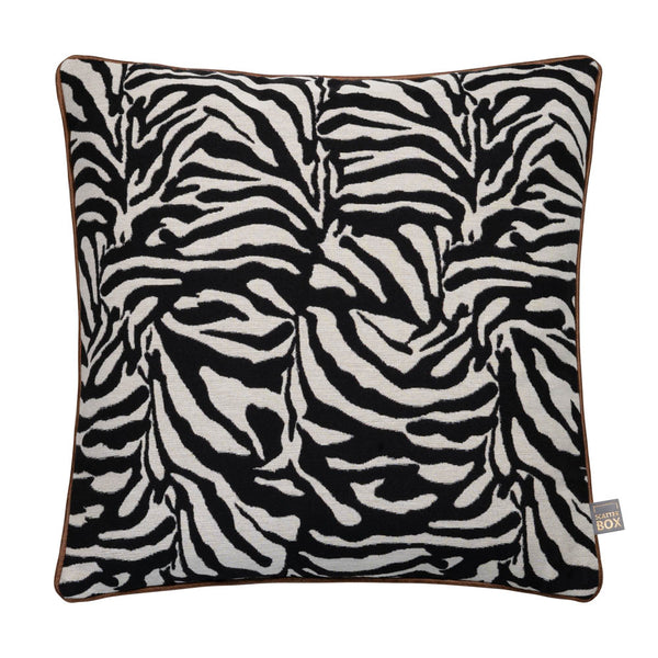 Scatter Box | Rey Cushion | 43x43cm | Black/Beige