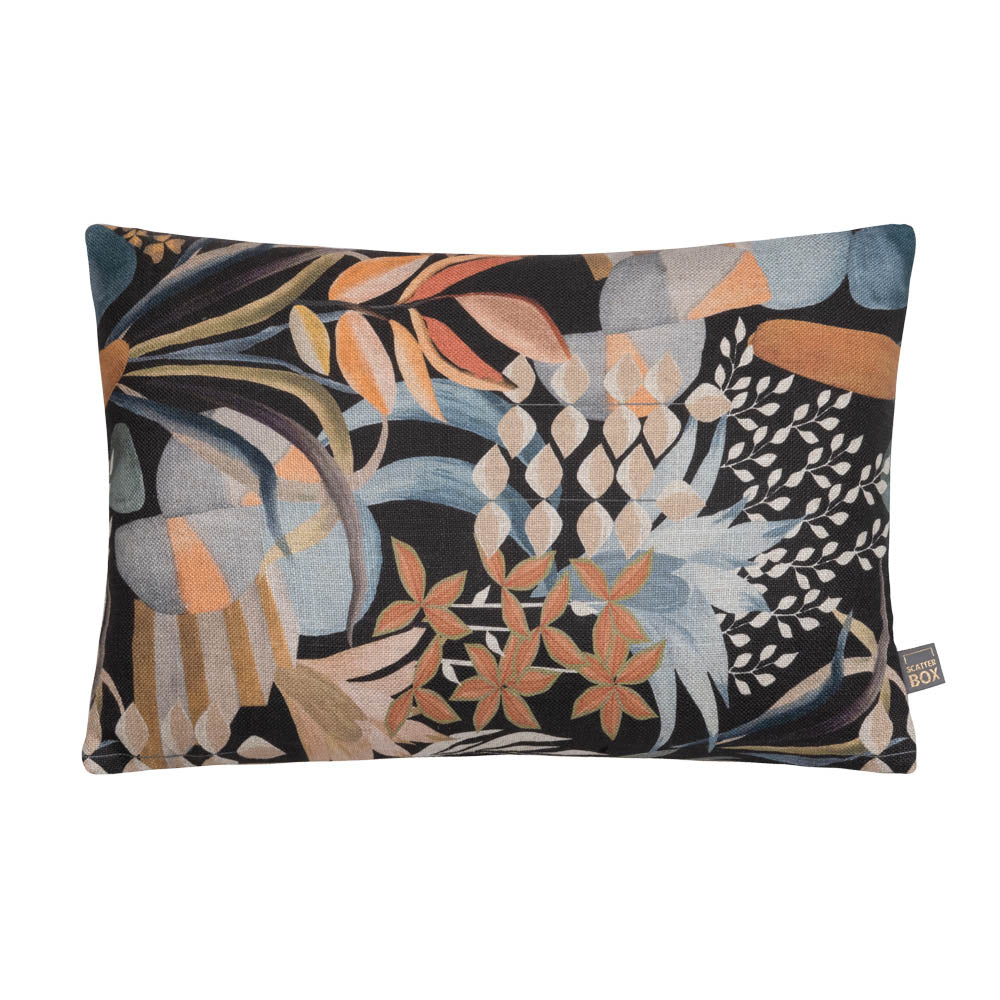 Scatter Box | Mid Summer Cushion | 35x50cm | Black