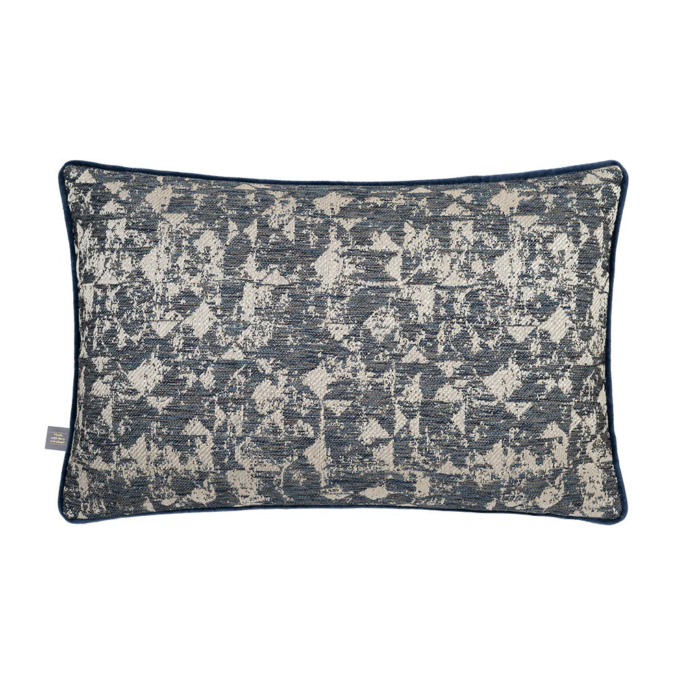 Scatter Box | Joni Cushion Blue & Silver | 40 x 60cm