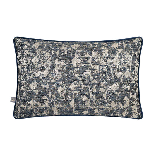 Scatter Box | Joni Cushion Blue & Silver | 40 x 60cm