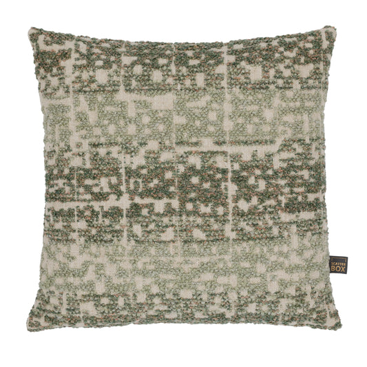 Scatter Box | Esme Cushion | 43x43cm | Green/Rose