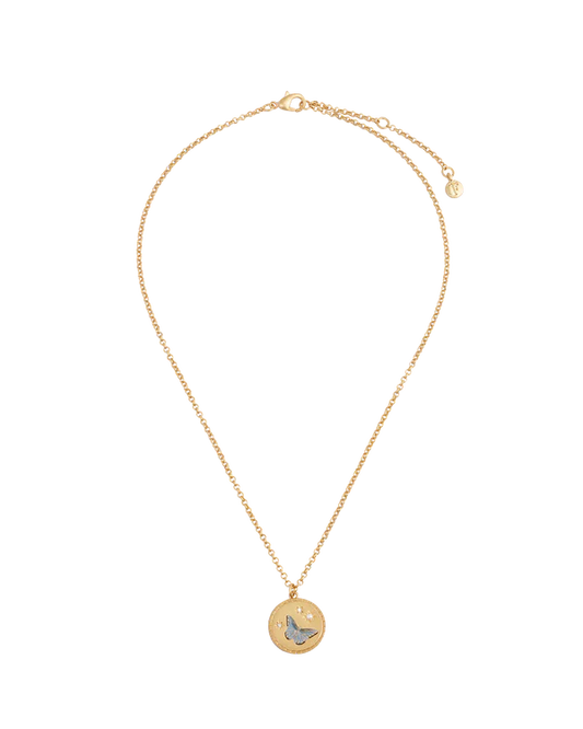 Butterfly Spirit Guide Pendant Necklace