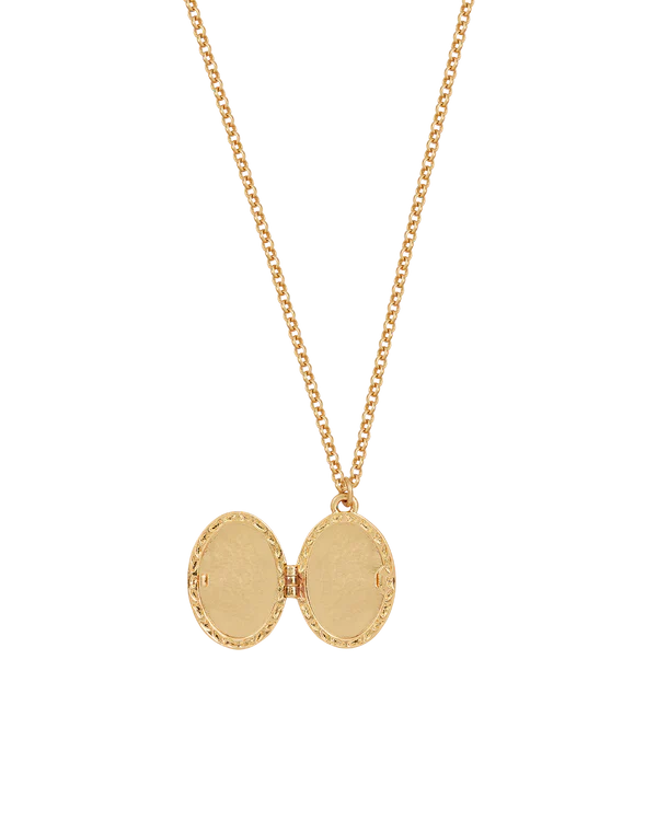 Robin & Blackberry Locket Necklace
