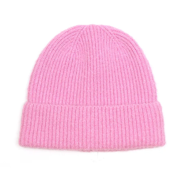 Pink Marl Supersoft Cosy Winter Hat