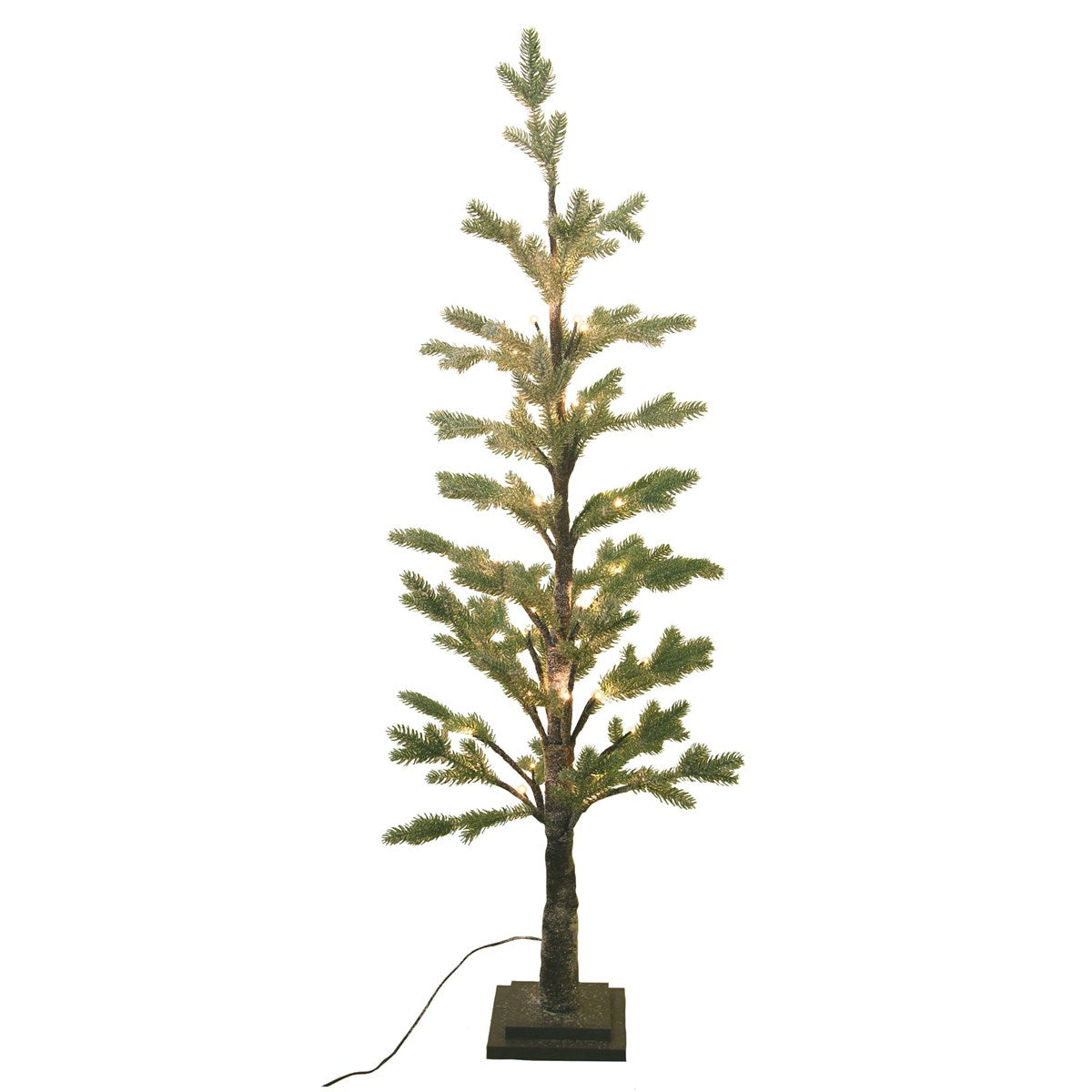Frosted Fir Tig Tree With Lights | Small