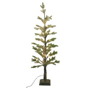 Frosted Fir Tig Tree With Lights | Small