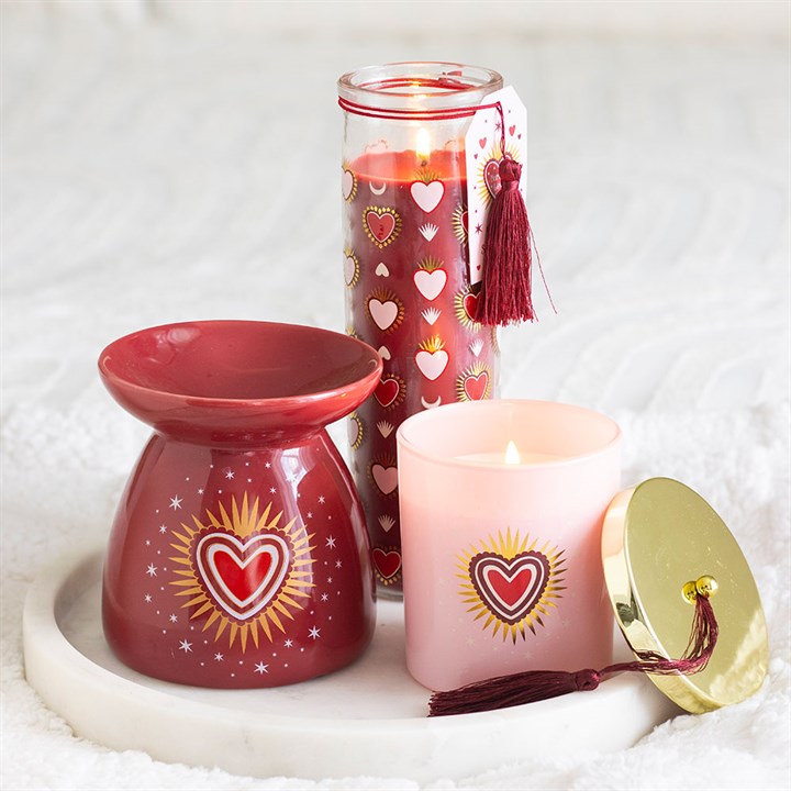 Sacred Heart Valentines Day Oil Burner