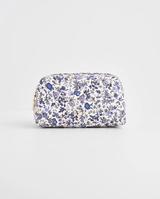 Floral Ditsy Blue Small Pouch