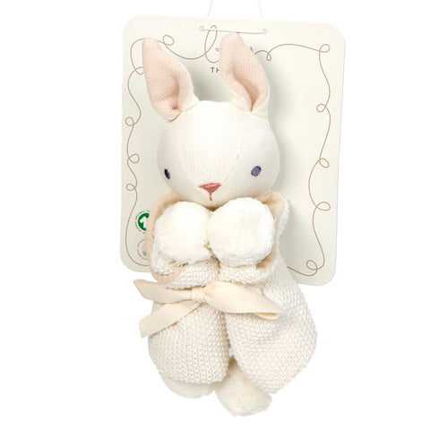 Baby Threads | Cream Bunny Comforter 25cm