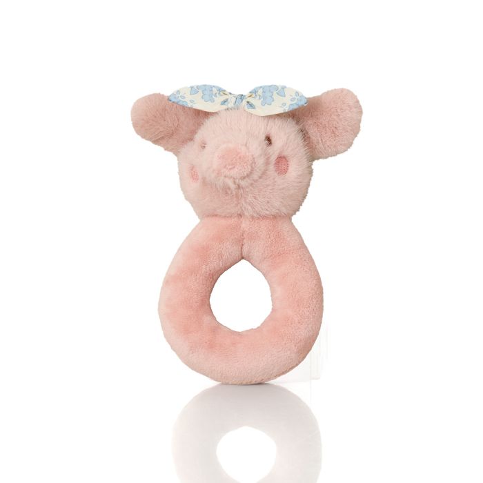 Plush Mini Farm Cute Pig Rattle