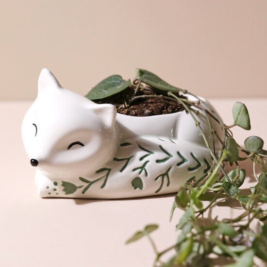 Sleeping Fox Planter