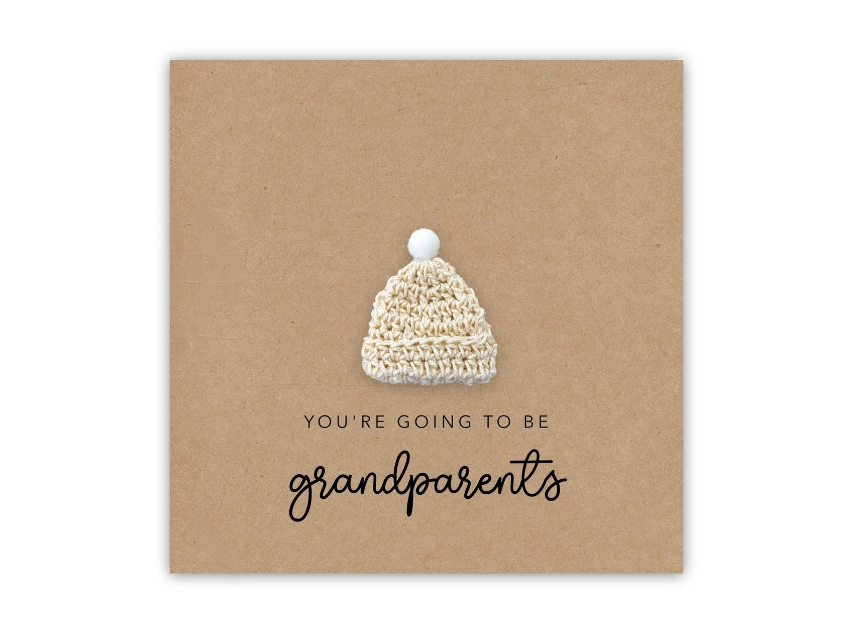 Fifi's Handcrafted | You're Going To Be Grandparents Card | Blue