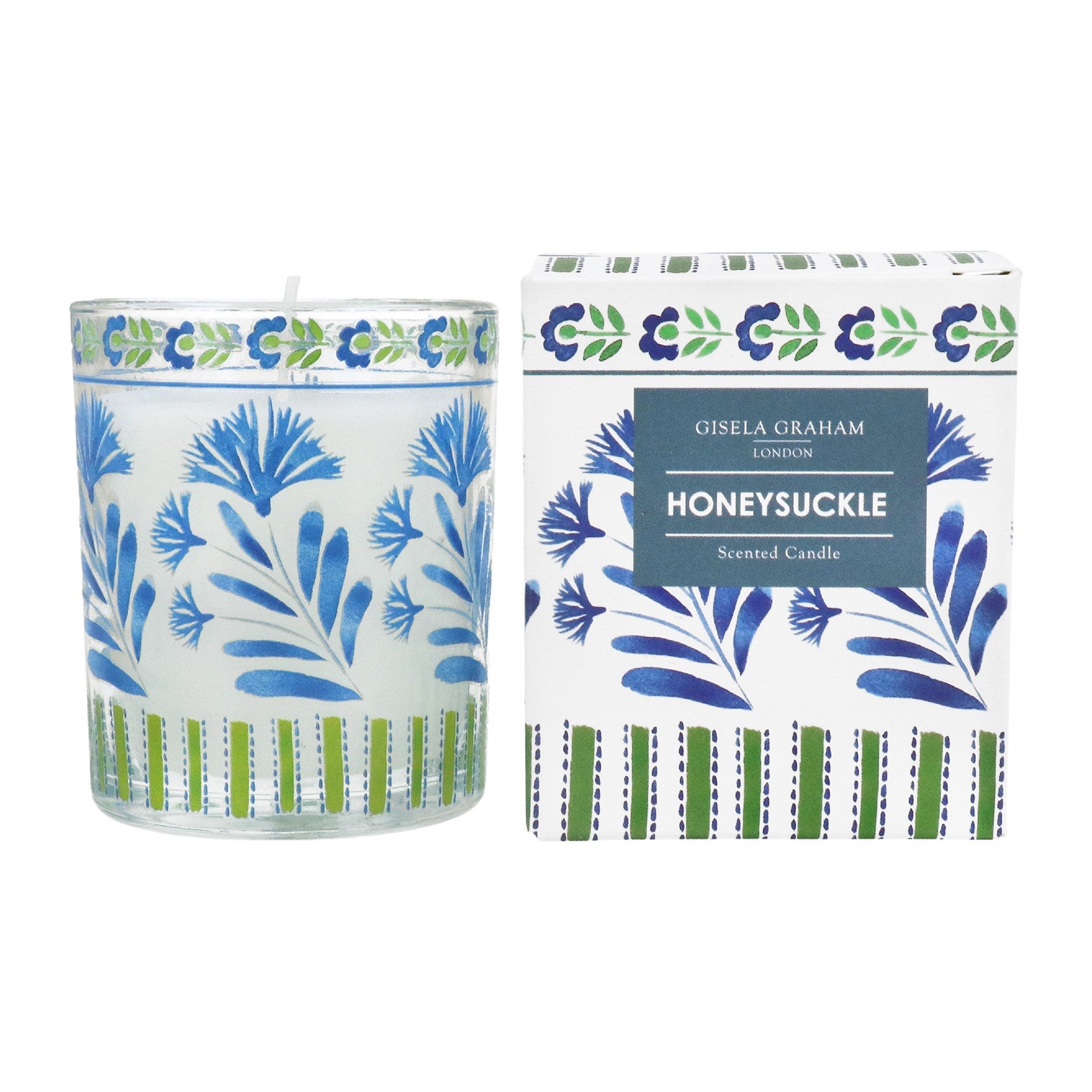 Country Flowers Scented Box Candle|Sml