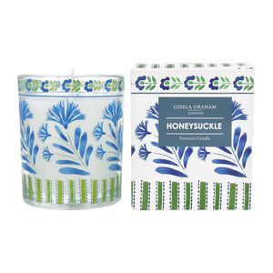 Country Flowers Scented Box Candle|Sml