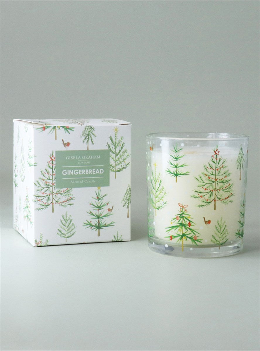 Christmas Trees Scented Boxed Candle Lge