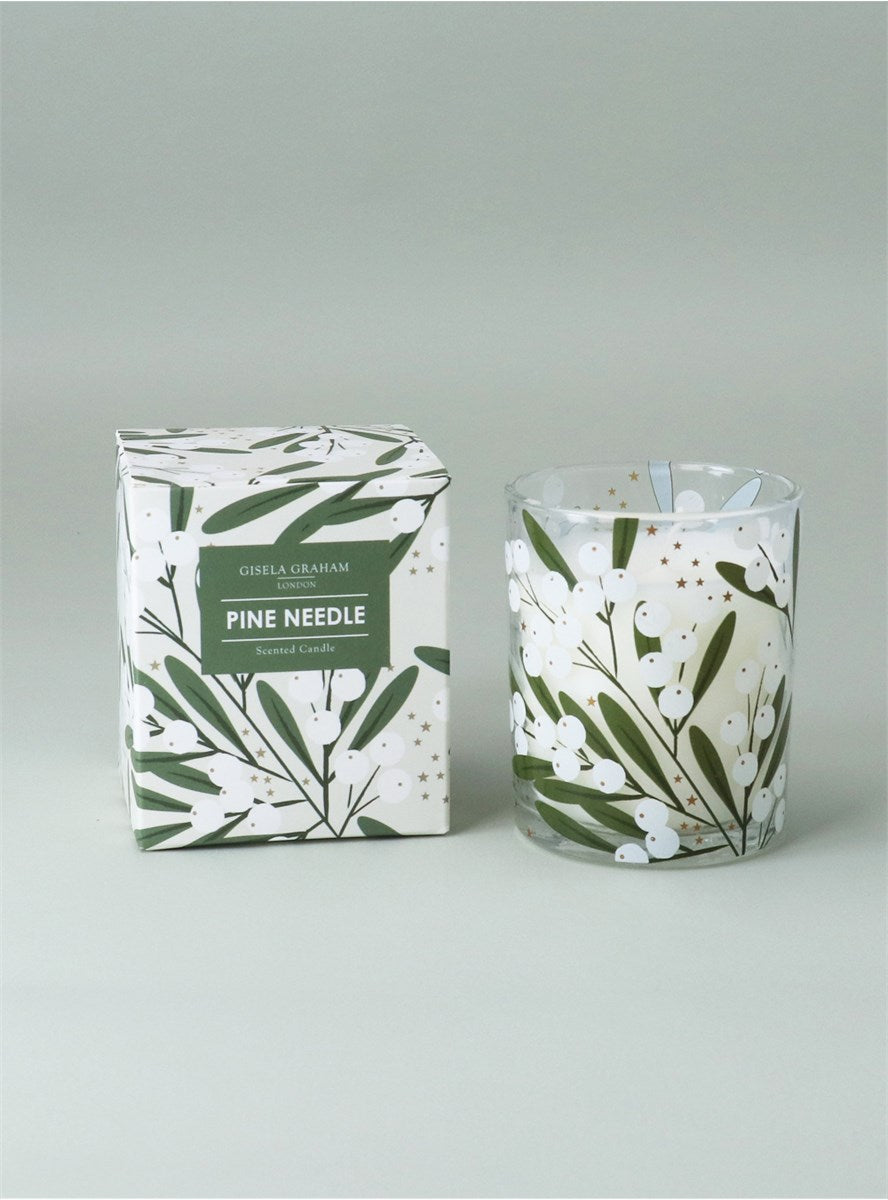 Mistletoe Scented Boxed Candle Sml