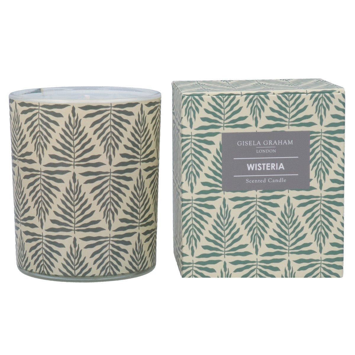 Fern Geo Scented Boxed Candle Pot