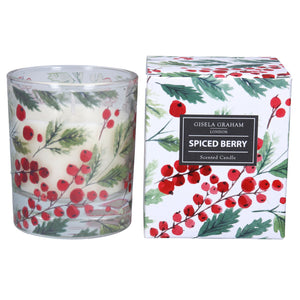 Scented Boxed Candle | Berries | Large