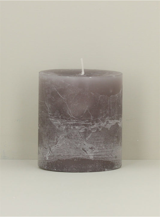 Pillar Candle | Light Grey
