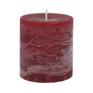 Pillar Candle | Burgundy