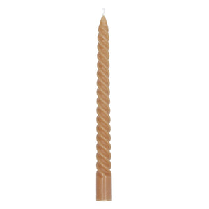 Natural Twist | Taper Candle | 25cm