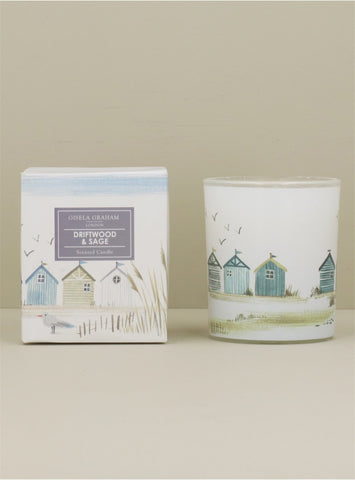 Beach Huts | Boxed Scented Candle
