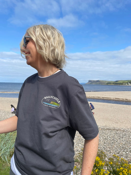 Ballycastle Pubs T-shirt | Grey