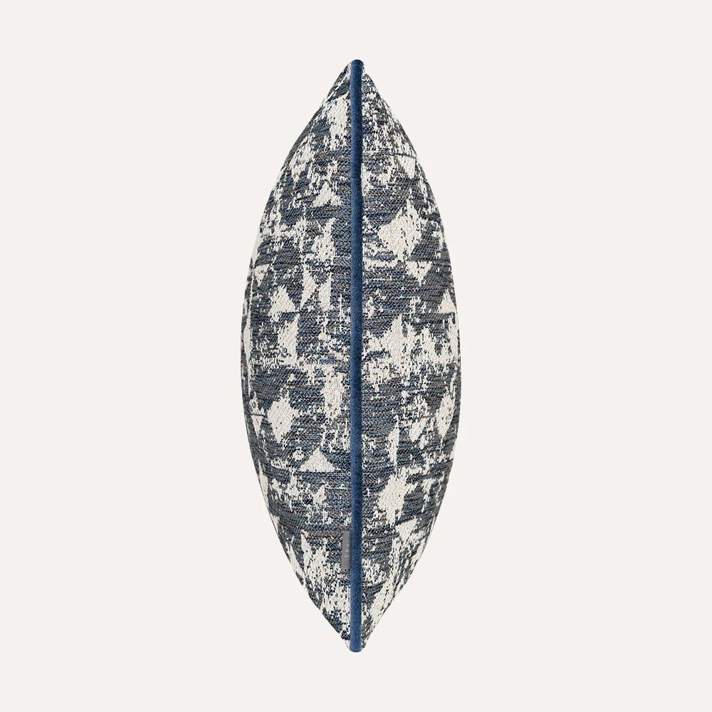Scatter Box | Joni Cushion Blue & Silver | 43 x 43cm