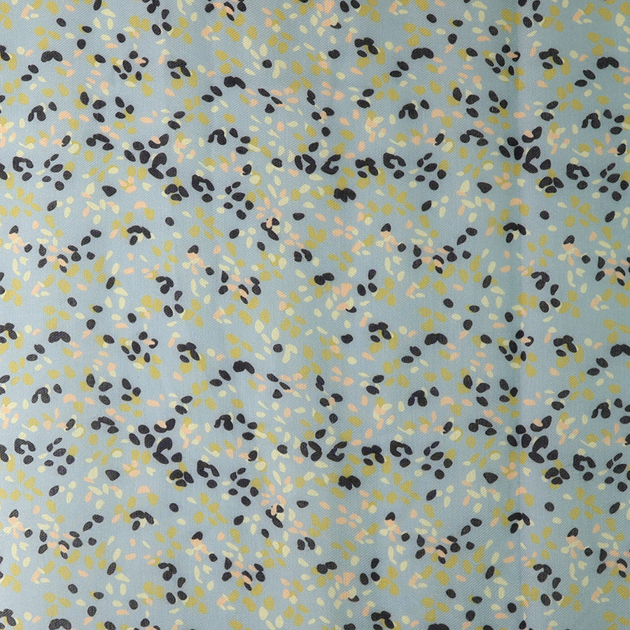 Pale Mint Green Ditsy Print Recycled Poly Scarf