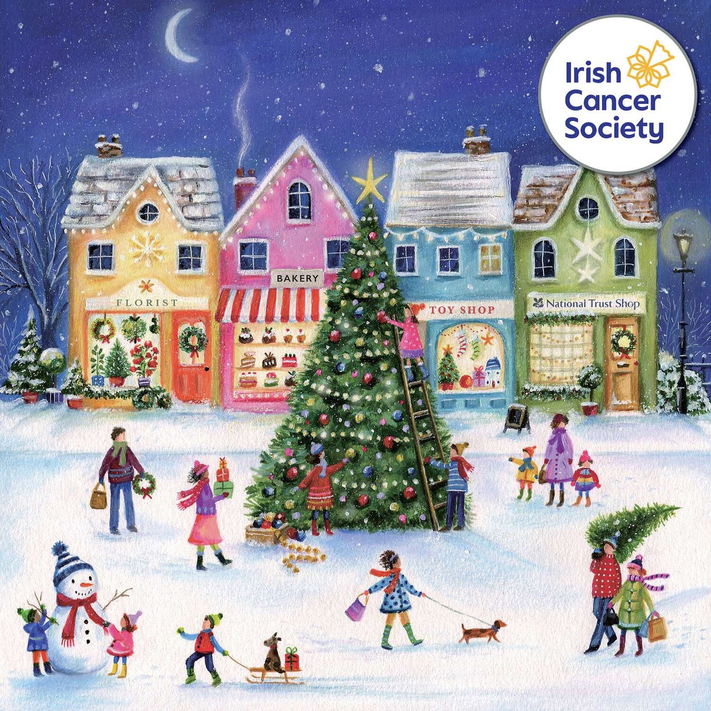 Boxed Christmas Cards | Christmas Town | 12pk