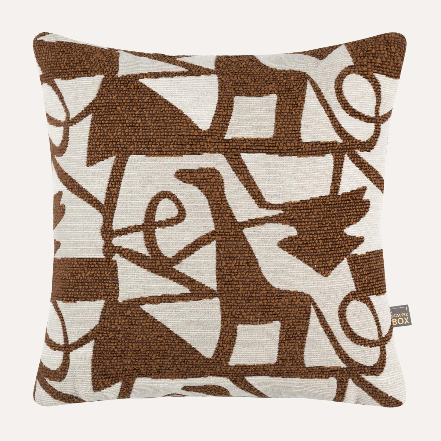 Scatter Box | Henri Cushion | 58x58cm | Cognac