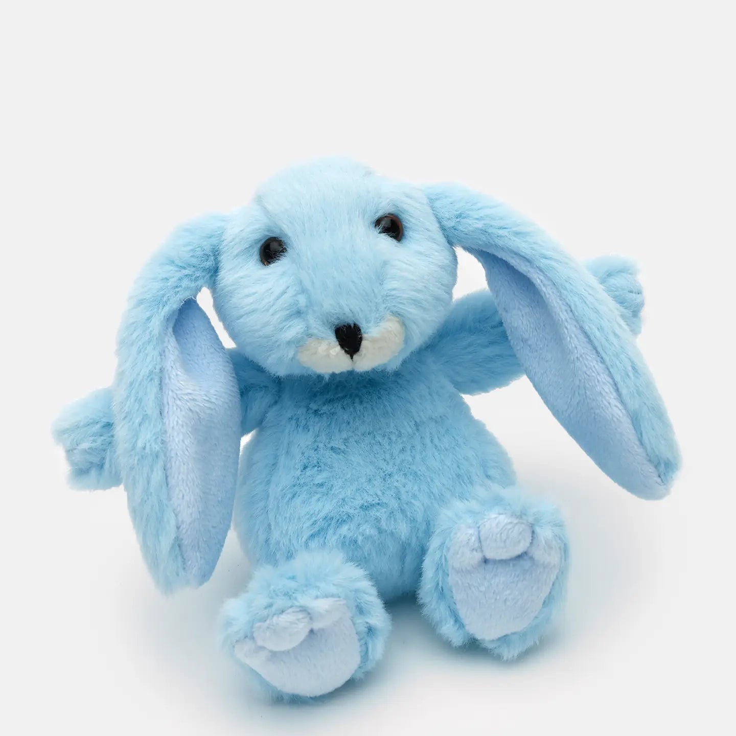 Mini Bunny Plush Soft Toy Blue | 14cm