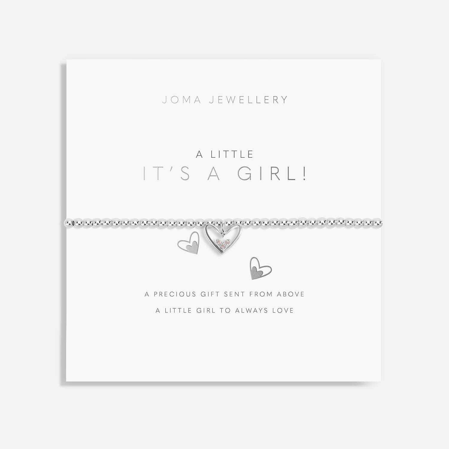 A Little 'It's A Girl Bracelet' | Joma Jewellery