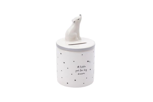 Send With Love | Ceramic Bear Money Pot