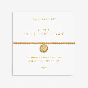 A Little | 18th Birthday | Bracelet In Gold