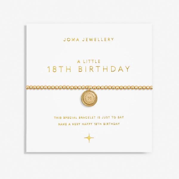 A Little | 18th Birthday | Bracelet In Gold