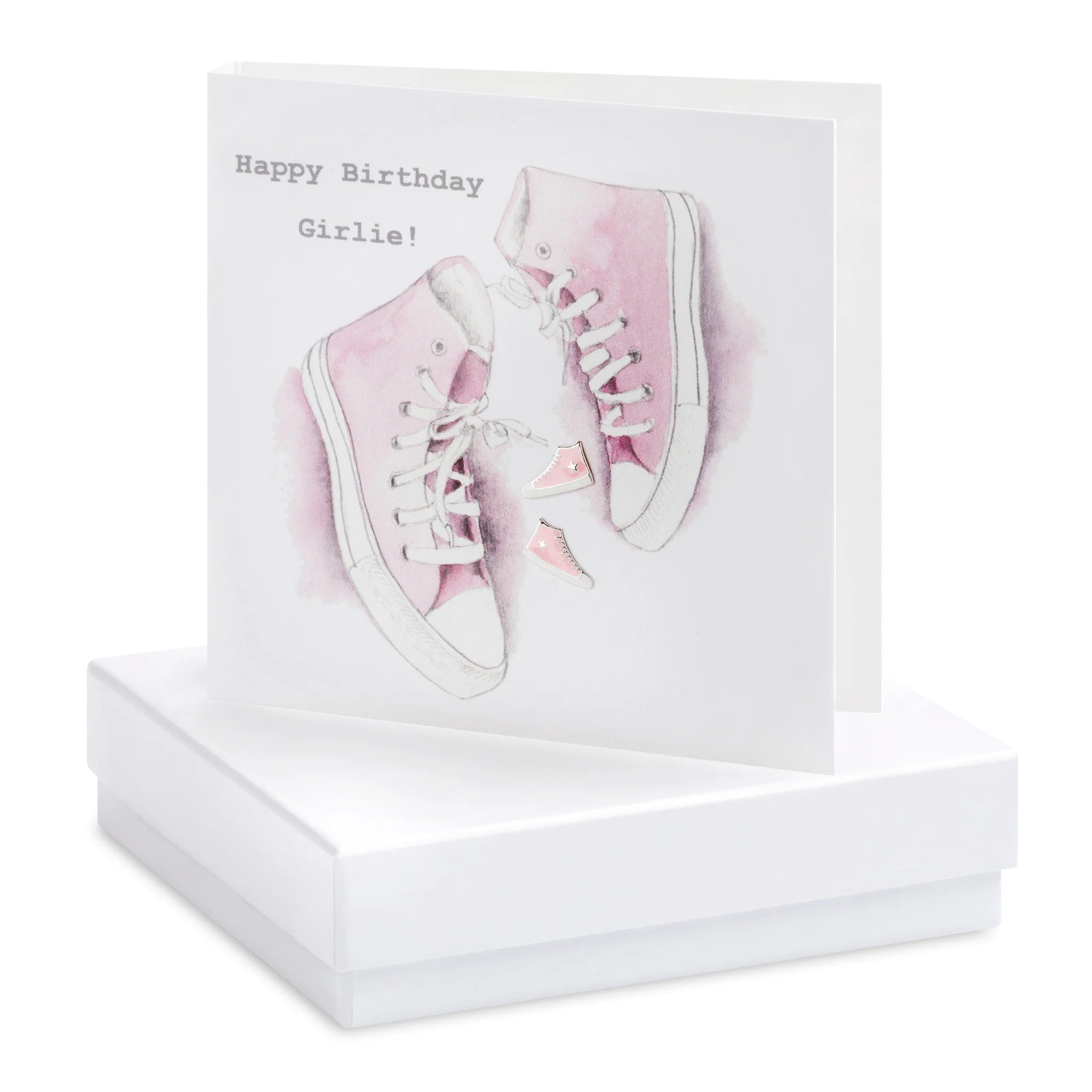 Crumble & Core | Boxed Converse Earring Card