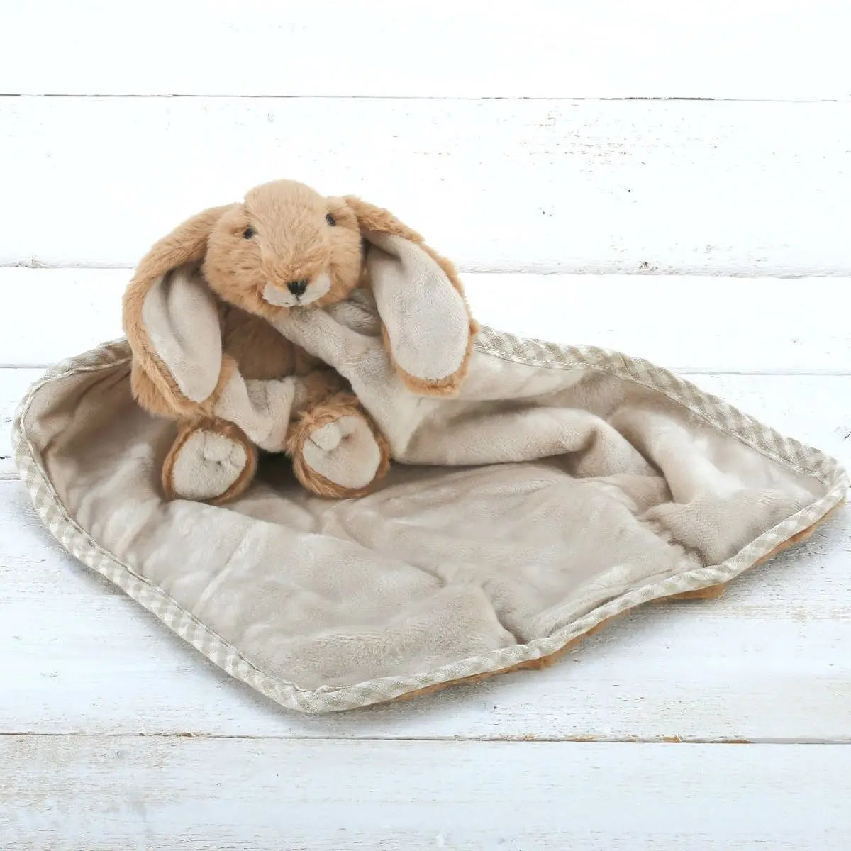 Bunny Baby Soother Comforter | Brown