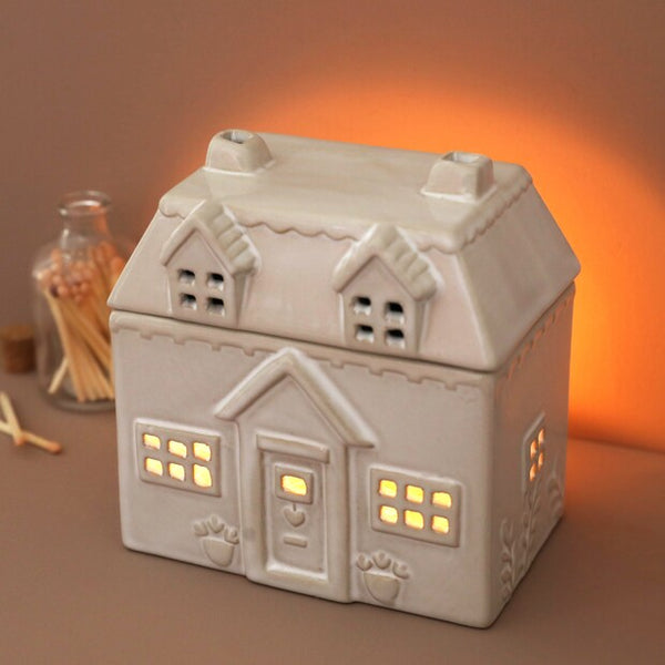 Ceramic House Wax Melt Burner