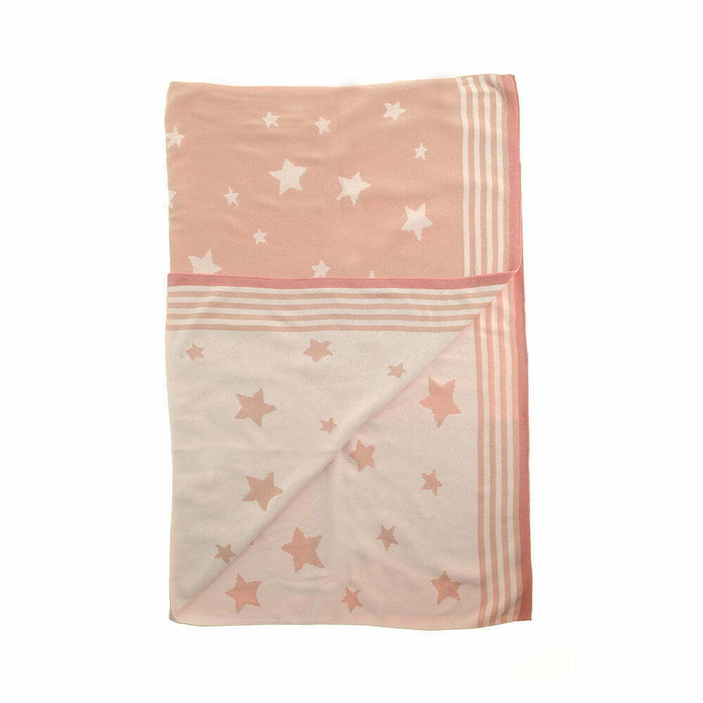 Pink Stars Blanket