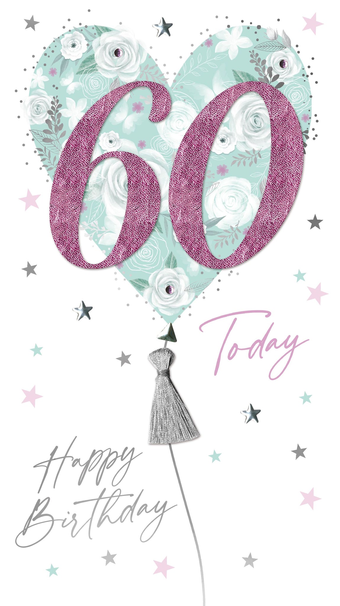 Champagne Cards | 60th Birthday | Balloons