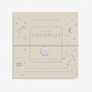 Star Sign A Little|Aquarius|Bracelet|17.5cm
