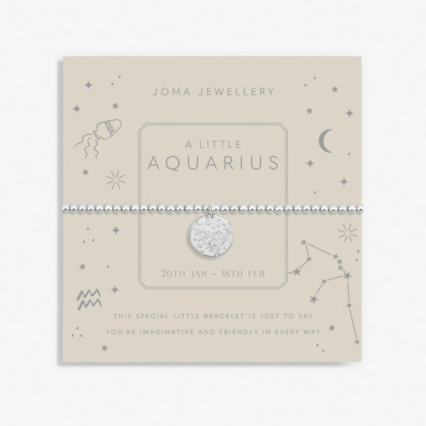 Star Sign A Little|Aquarius|Bracelet|17.5cm