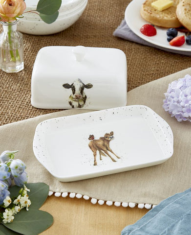 Wrendale Butter Dish | 'MOOO' COW