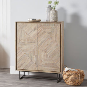 Marca | Acacia Wood 2 Door | Bar Cabinet