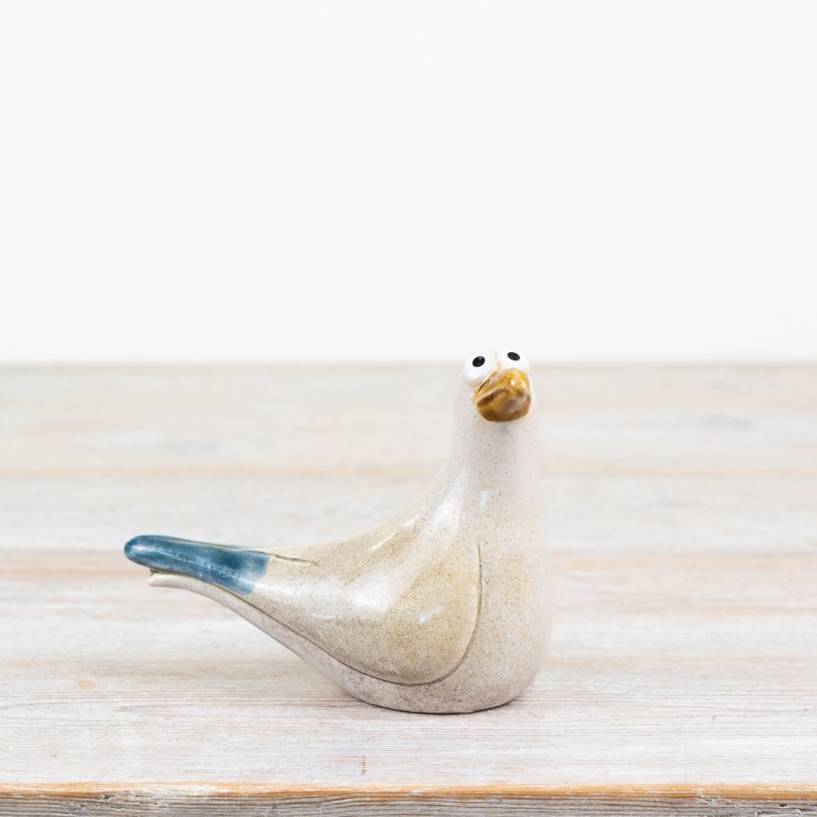 Sea Blue Seagull Ornament 12.5cm