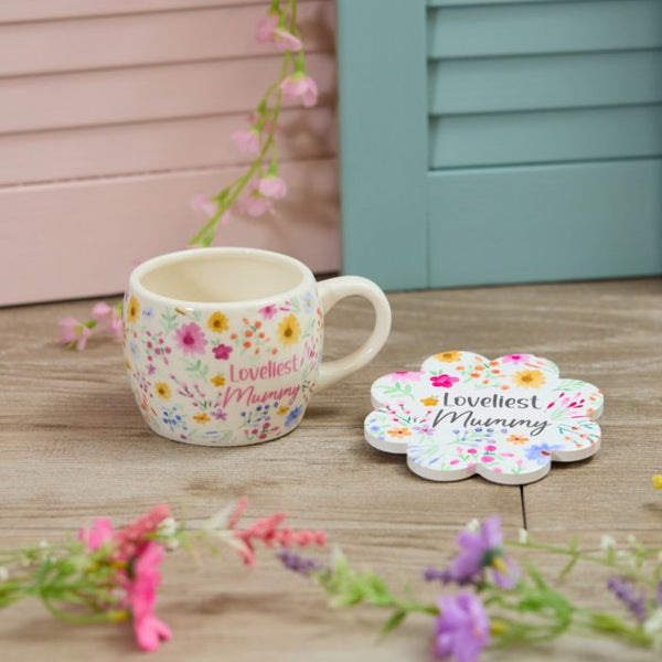 Loveliest Mummy Flowers | Stoneware Mug