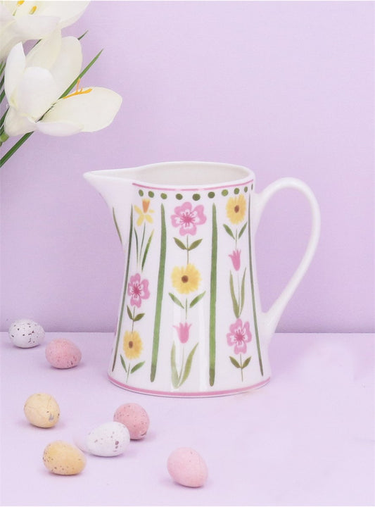 Pastel Meadow New Bone China Jug | Sml