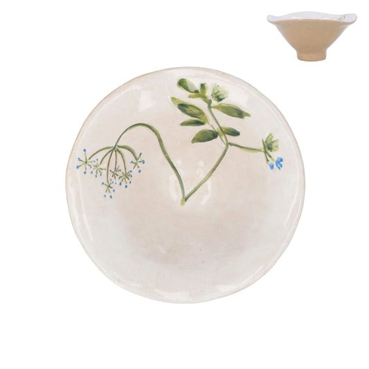 Snack Bowl | Meadow Blue Flower